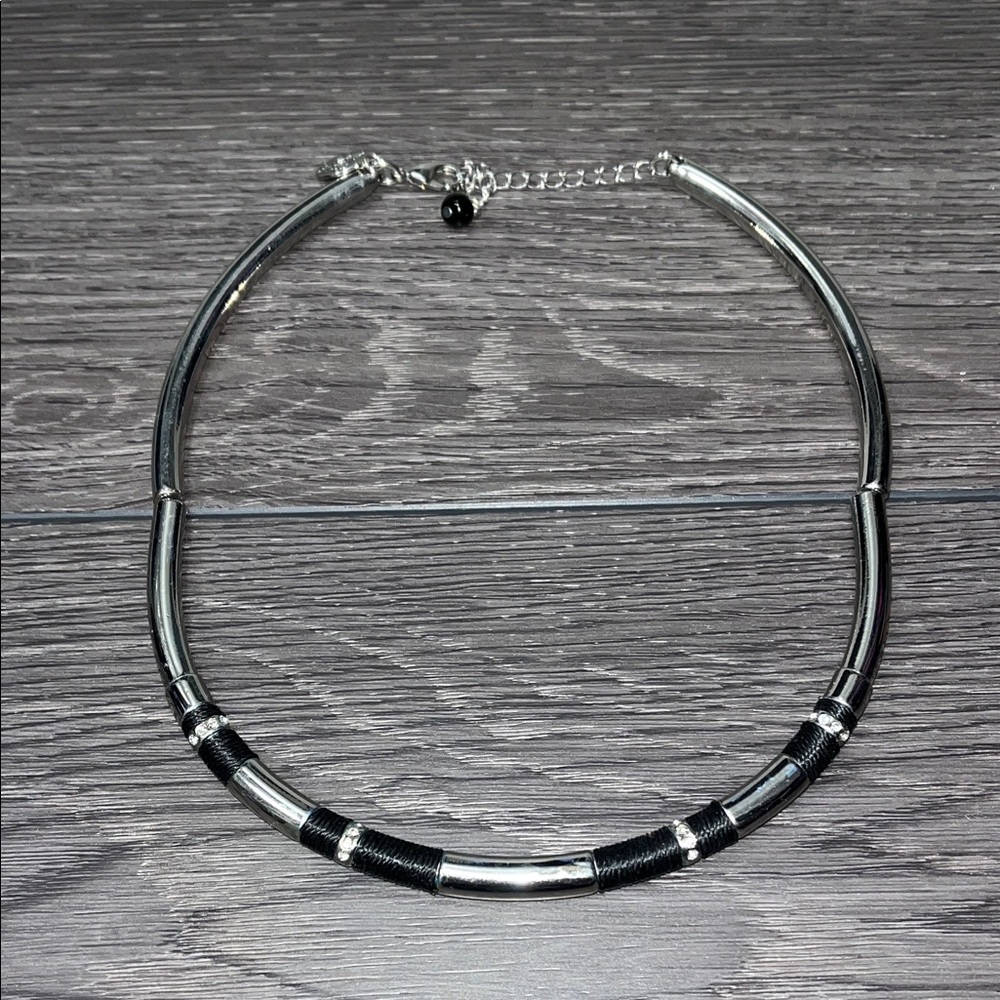 WHBM Black & Silver Necklace